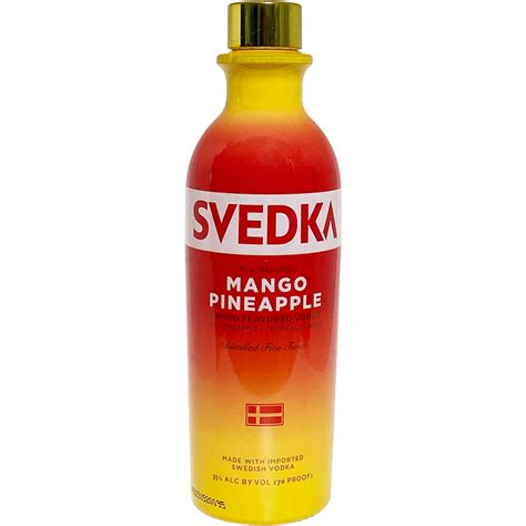 Svedka Mango Pineapple Vodka Soda logo