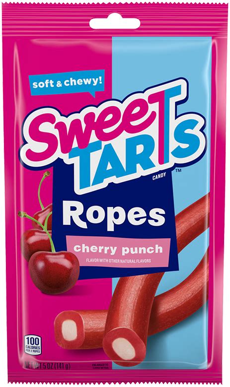 SweeTARTS Soft & Chewy Ropes: Cherry Punch logo