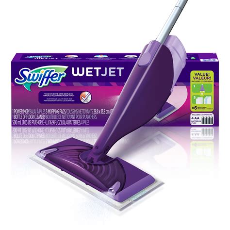 Swiffer WetJet Starter Kit and Refill tv commercials