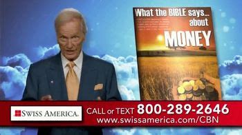 Swiss America TV Spot, 'What the Bible Says About Money' Featuring Pat Boone