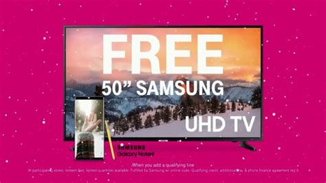 T-Mobile TV Spot, 'Buy a Samsung Phone, Get a Free TV'