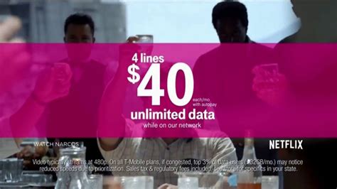 T-Mobile Unlimited TV Spot, 'Netflix on Us'