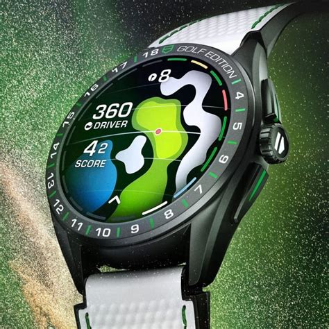 TAG Heuer Connected Calibre E4 Golf Edition logo