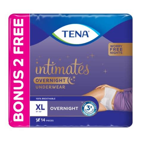 TENA Intimates Overnight logo