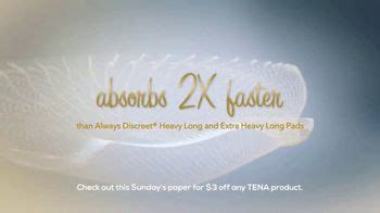 TENA Intimates TV Spot, 'Life Happens Fast: $3 Off' created for TENA