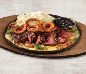 TGI Friday's Sizzling Whiskey Flat-Iron