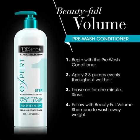 TRESemmé Beauty-Full Volume Pre Wash Conditioner logo