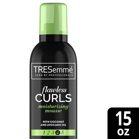 TRESemmé Flawless Curls Moisturizing Hair Mousse logo