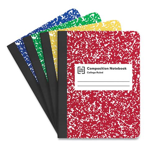 TRU RED Composition Notebook College Ruled tv commercials