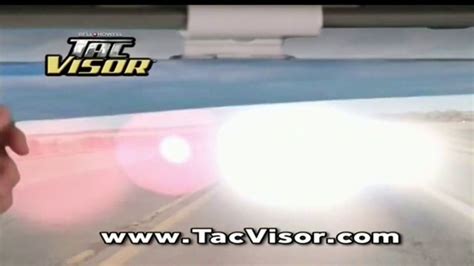 Tac Visor TV Spot, 'Light-Filtering Technology'