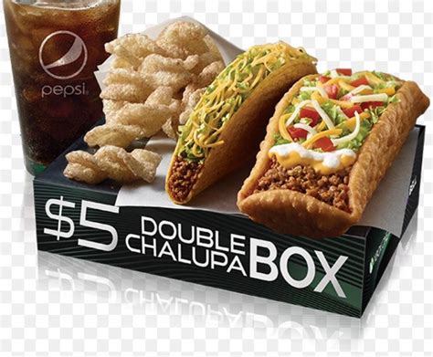 Taco Bell Beef Chalupa Cravings Box logo