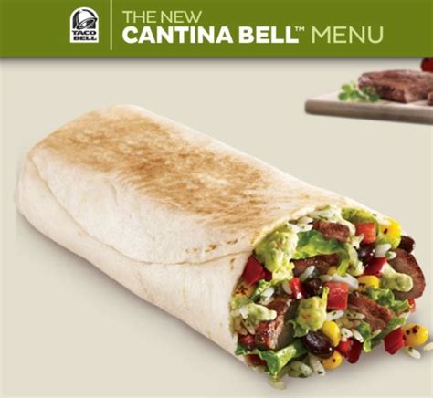 Taco Bell Cantina Steak Burrito logo