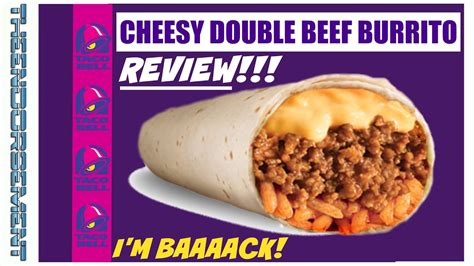 Taco Bell Cheesy Double Beef Burrito tv commercials