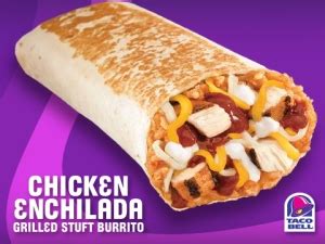 Taco Bell Chicken Enchilada Grande Burrito logo