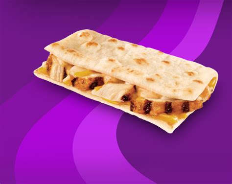 Taco Bell Chicken Flatbread Sandwich