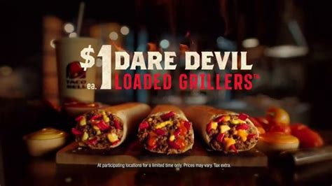 Taco Bell Mild Chipotle Dare Devil Loaded Griller logo