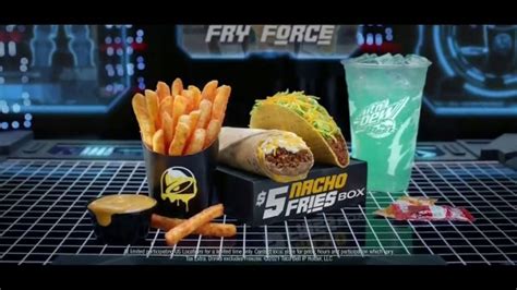 Taco Bell Nacho Fries Box tv commercials