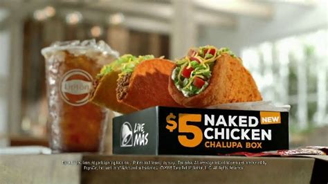Taco Bell Naked Chicken Chalupa TV Spot, 'Spicy Chicken Choop Choop'