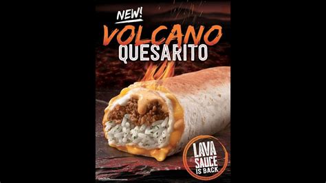 Taco Bell Volcano Quesarito tv commercials