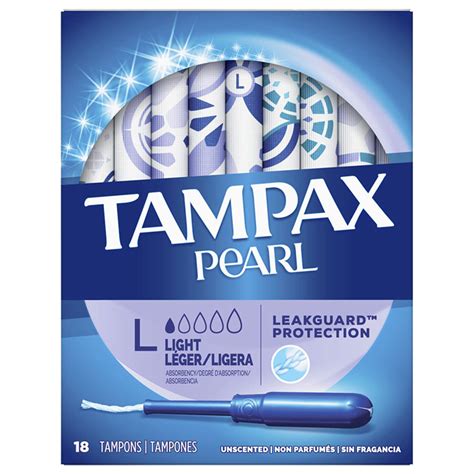 Tampax Pearl Tampons Lite logo