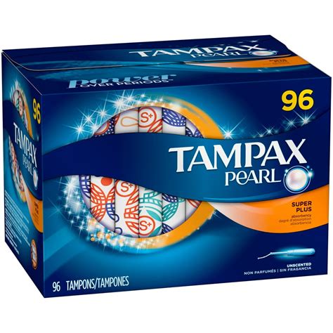 Tampax Pearl Tampons Super logo