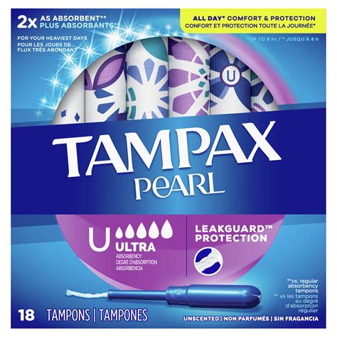 Tampax Pearl Tampons Ultra logo