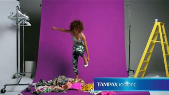 Tampax Radiant TV Spot, 'Style' Featuring Christina Caradona