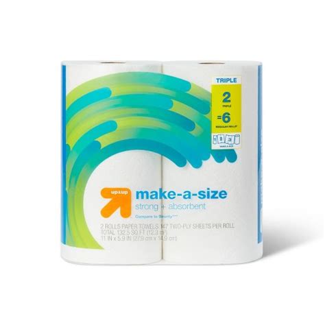 Target Up&Up Make-a-Size Paper Towels tv commercials