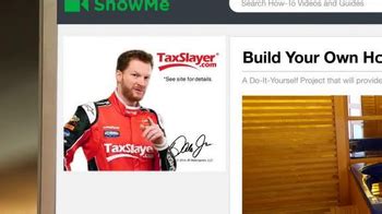 TaxSlayer.com TV Spot, 'Home Fix It Project' Featuring Dale Earnhardt, Jr.