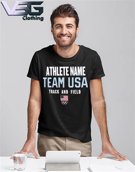 Team USA Track and Field Athlete Futures Pick-An-Athlete Roster T-Shirt logo