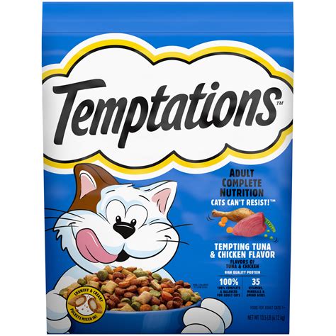 Temptations Cat Treats Adult Dry Cat Food logo