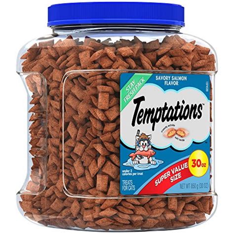 Temptations Cat Treats Savory Salmon Flavor Cat Treats logo