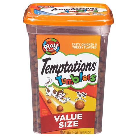 Temptations Cat Treats Tumblers logo