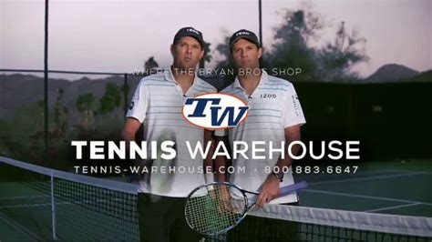 Tennis Warehouse TV Spot, 'New Doubles Partners' Ft. Bob Bryan, Mike Bryan featuring Bob Bryan