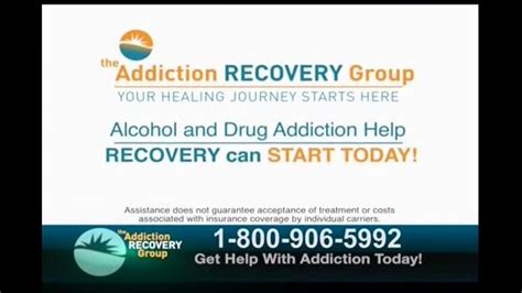 The Addiction Recovery Group TV commercial - Free Help