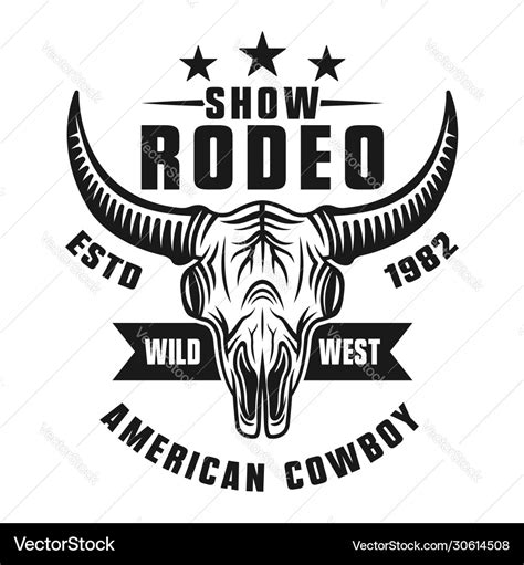 The American Rodeo Official Logo Decal logo