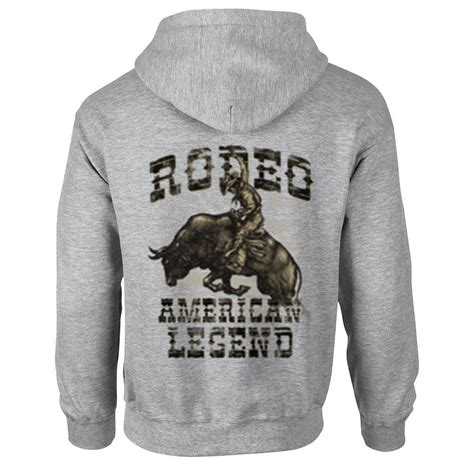 The American Rodeo Western Long Sleeve Pullover Sweatshirt