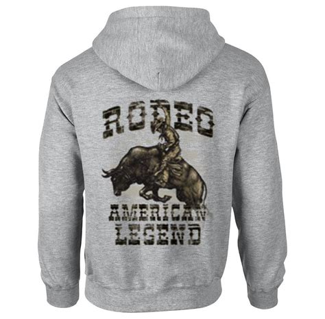 The American Rodeo Western Long Sleeve Pullover Sweatshirt logo