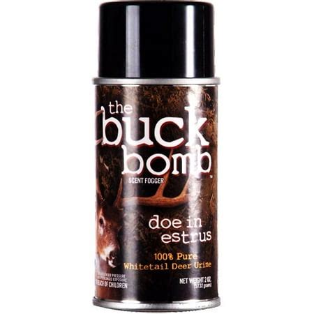The Buck Bomb Doe N Estrus logo