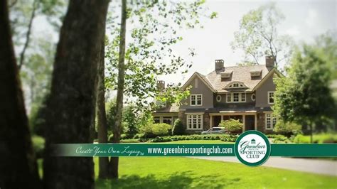 The Greenbrier Sporting Club TV Spot, 'Home'