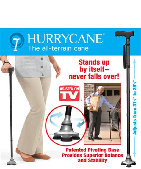 The HurryCane Walking Cane tv commercials