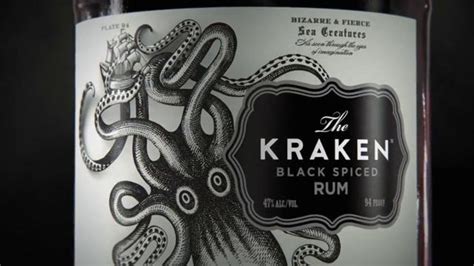 The Kraken Black Spiced Rum TV Spot, 'Black Ink' created for The Kraken Black Spiced Rum