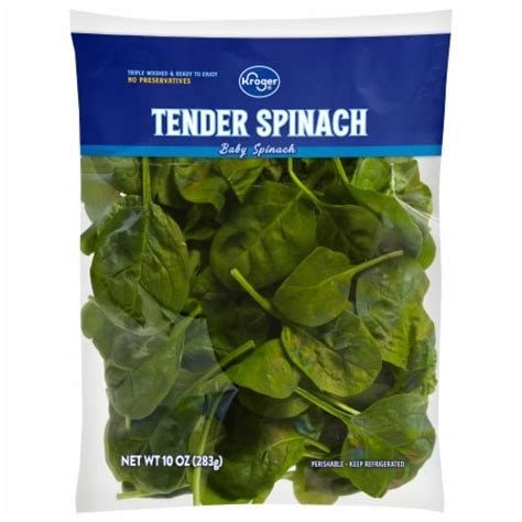 The Kroger Company Tender Spinach logo