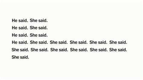 The New York Times TV Spot, 'He Said, She Said'