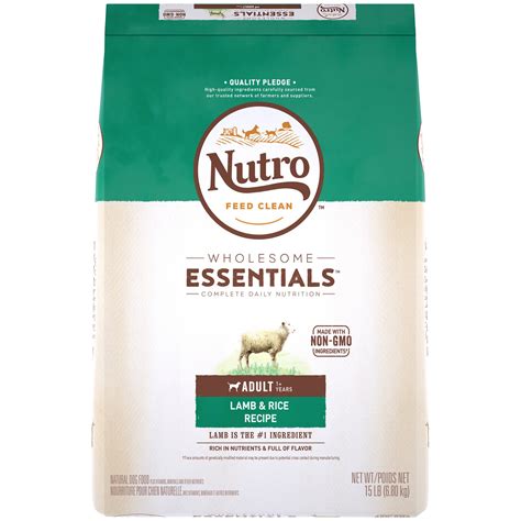 The Nutro Company WHOLESOME ESSENTIALS Adult Pasture-Fed Lamb & Rice Recipe logo