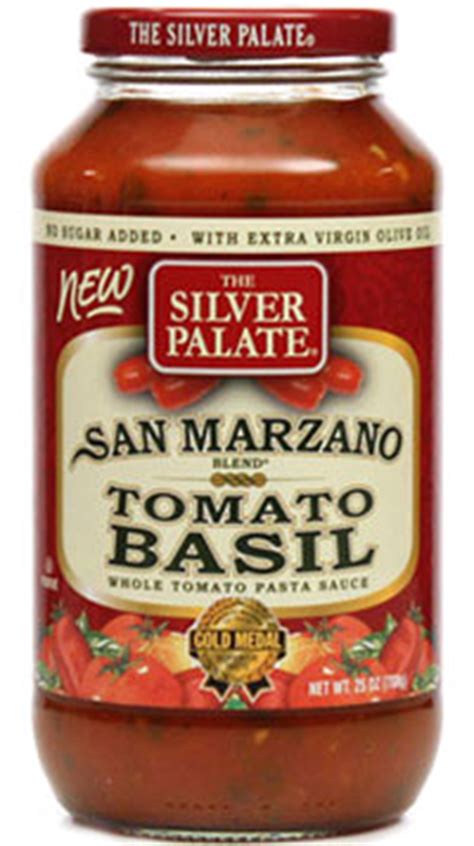 The Silver Palate San Marazano Tomato and Basil logo