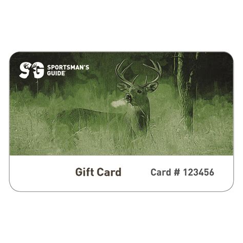 The Sportsman's Guide Gift Card logo