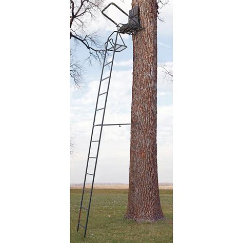 The Sportsman's Guide Guide Hear Deluxe 16' Ladder Tree Stand
