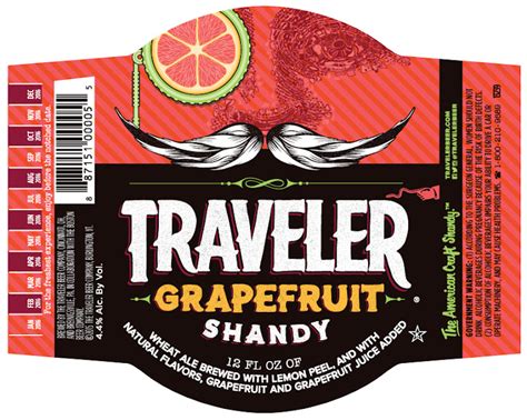 The Traveler Beer Company Grapefruit Shandy logo