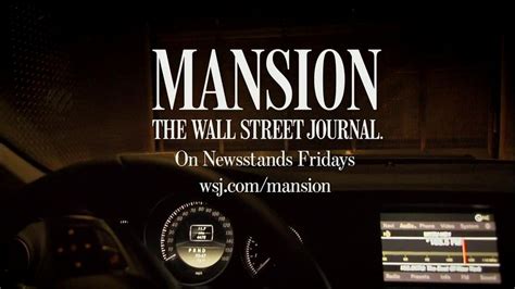 The Wall Street Journal Mansion TV commercial - Car Garage